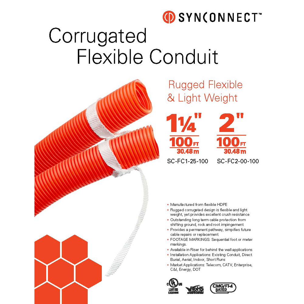New Corrugated Flexible Conduit
